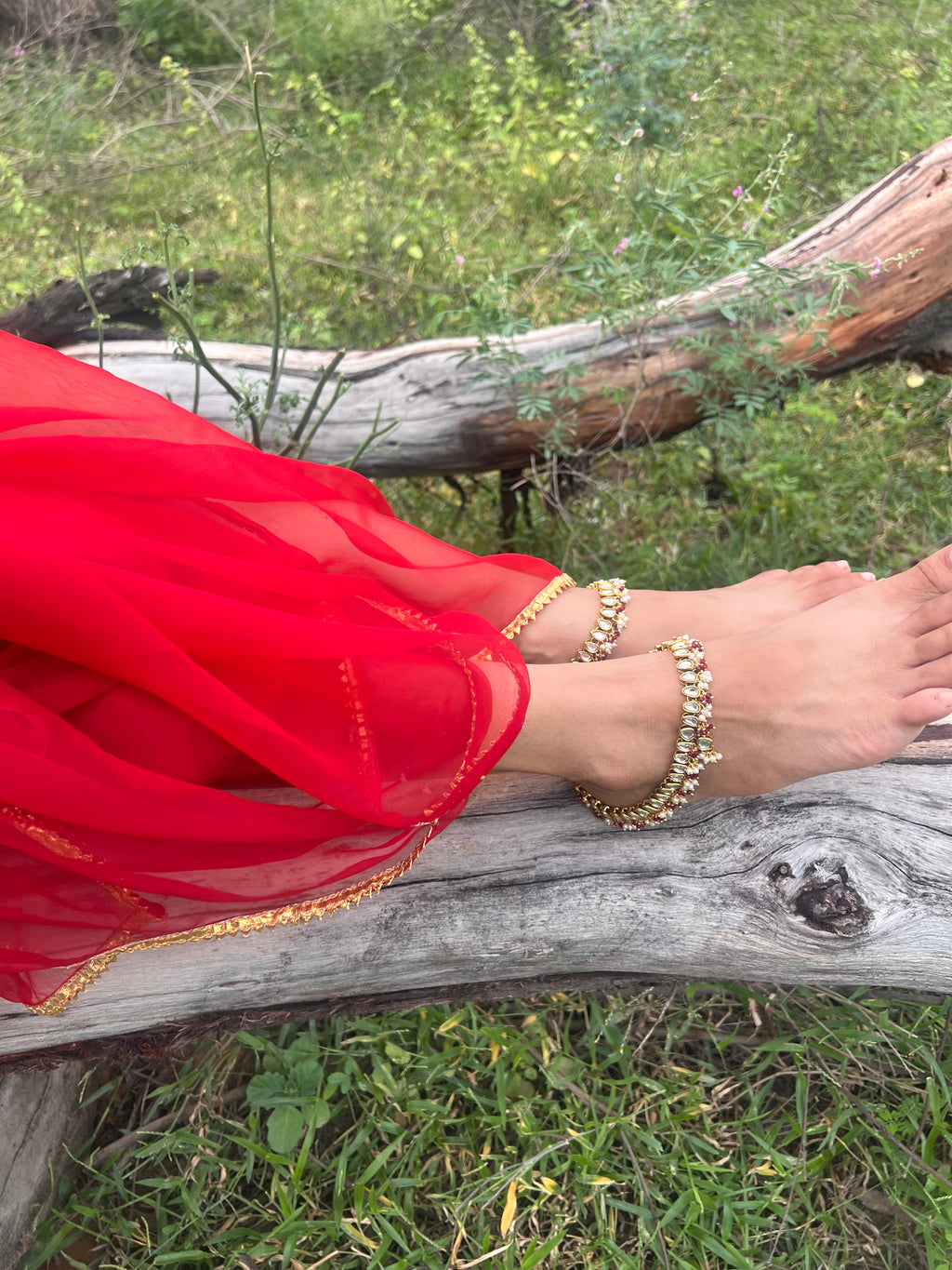 Kumud Anklets