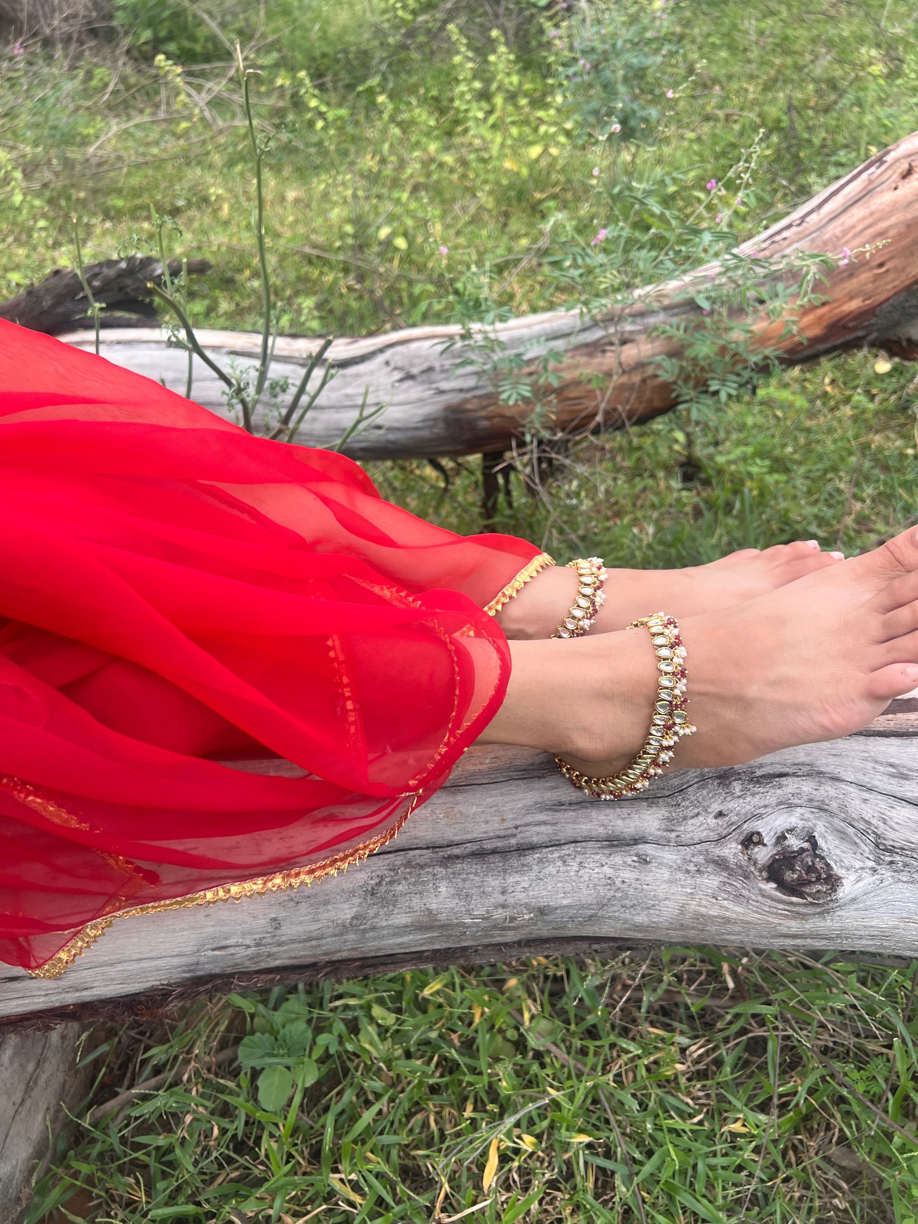 Kumud Anklets